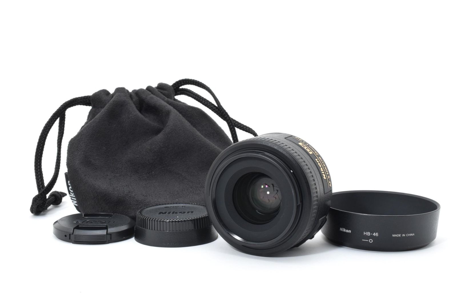 光学極上品Nikon ニコン AF-S NIKKOR 35mm 1.8G DX AFレンズ #4100-5