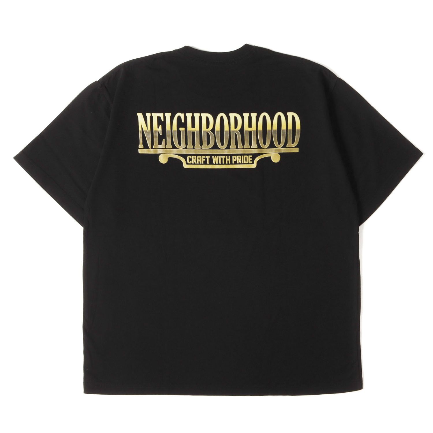 美品】NEIGHBORHOOD ネイバーフッド Tシャツ ブラック 黒 サイズ:L 