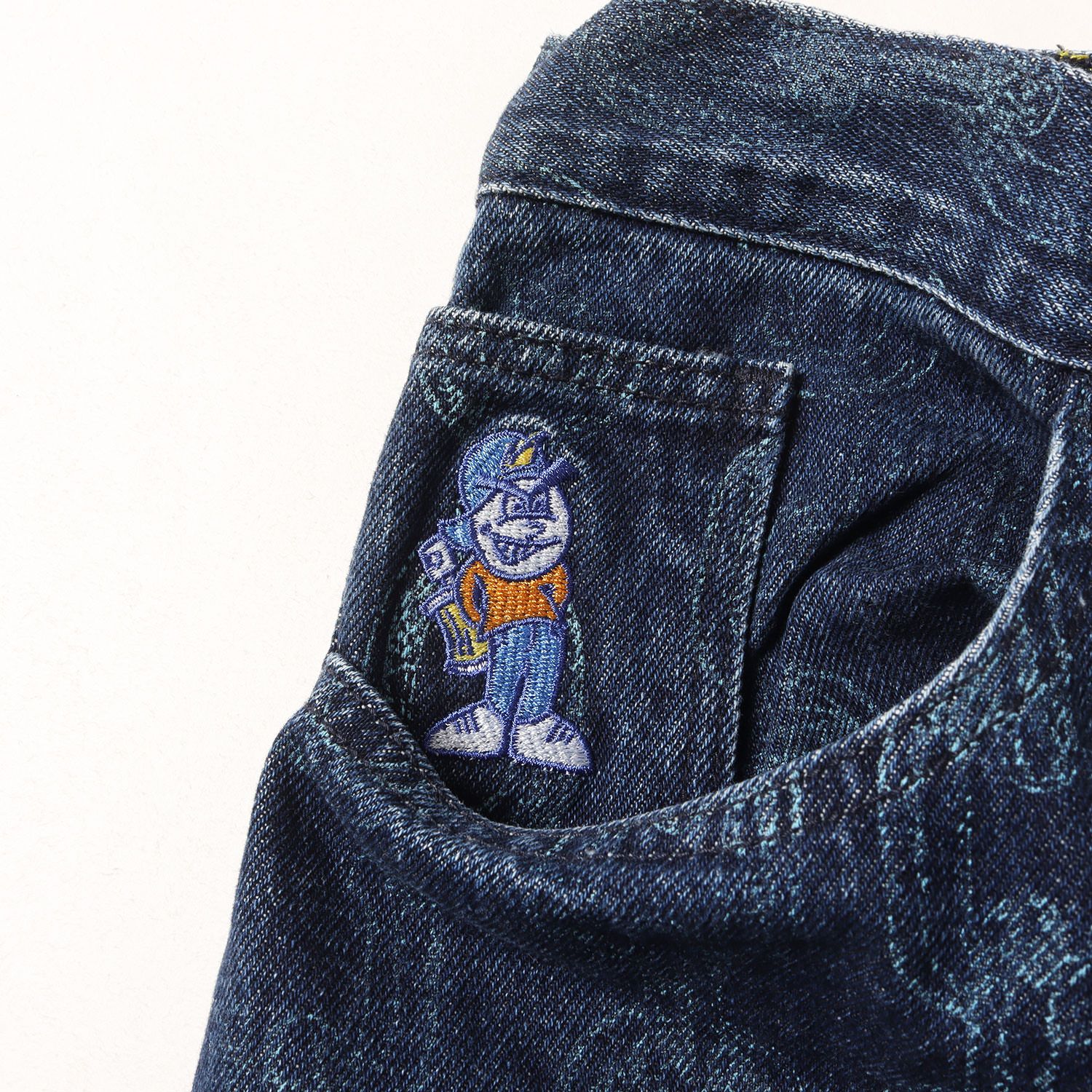 美品】POLAR SKATE CO ポーラー スケート パンツ インディゴ サイズ:30