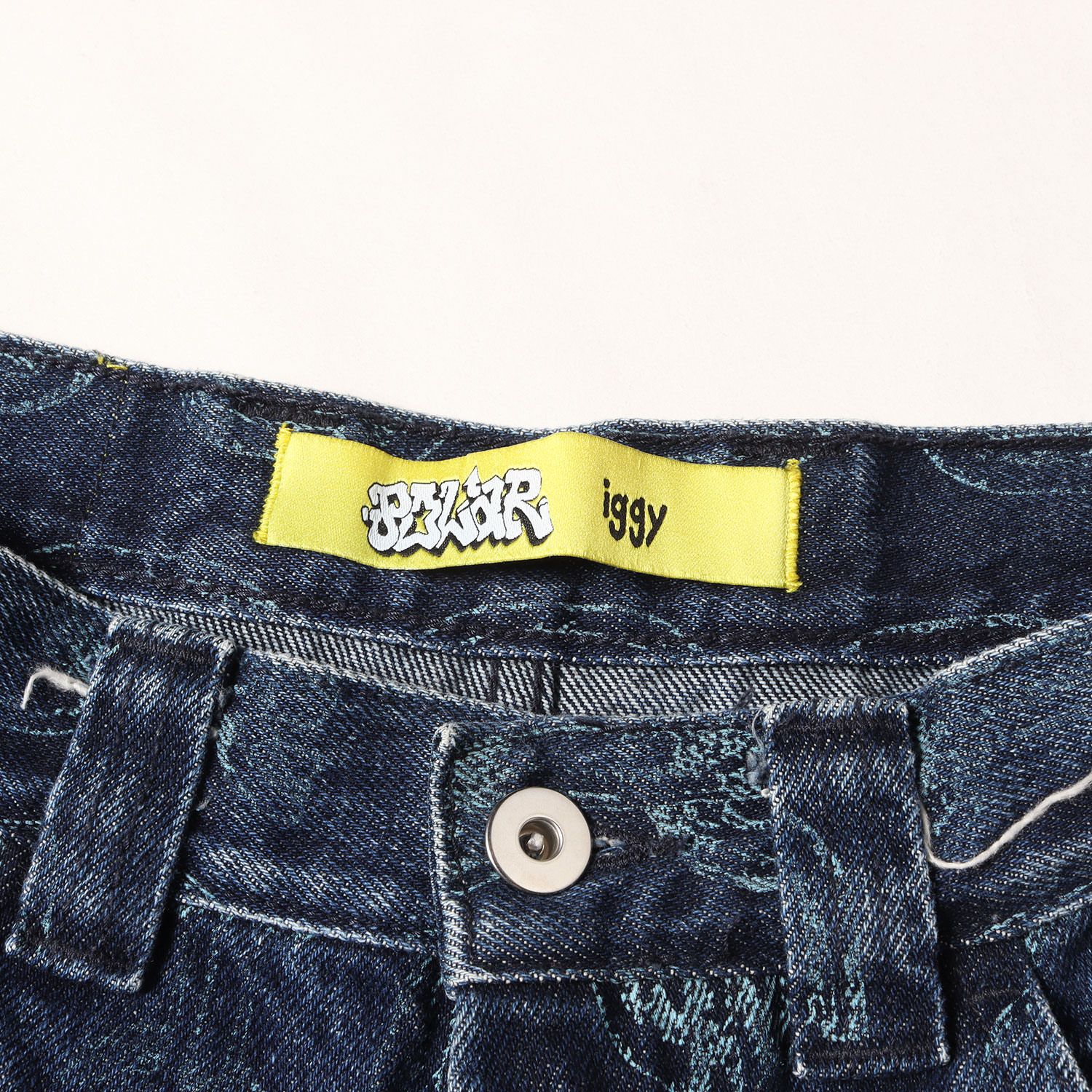 [新品未使用] POLAR SKATE × IGGY CHAINS デニム 30 美品】POLAR SKATE CO ポーラー スケート パンツ インディゴ サイズ:30