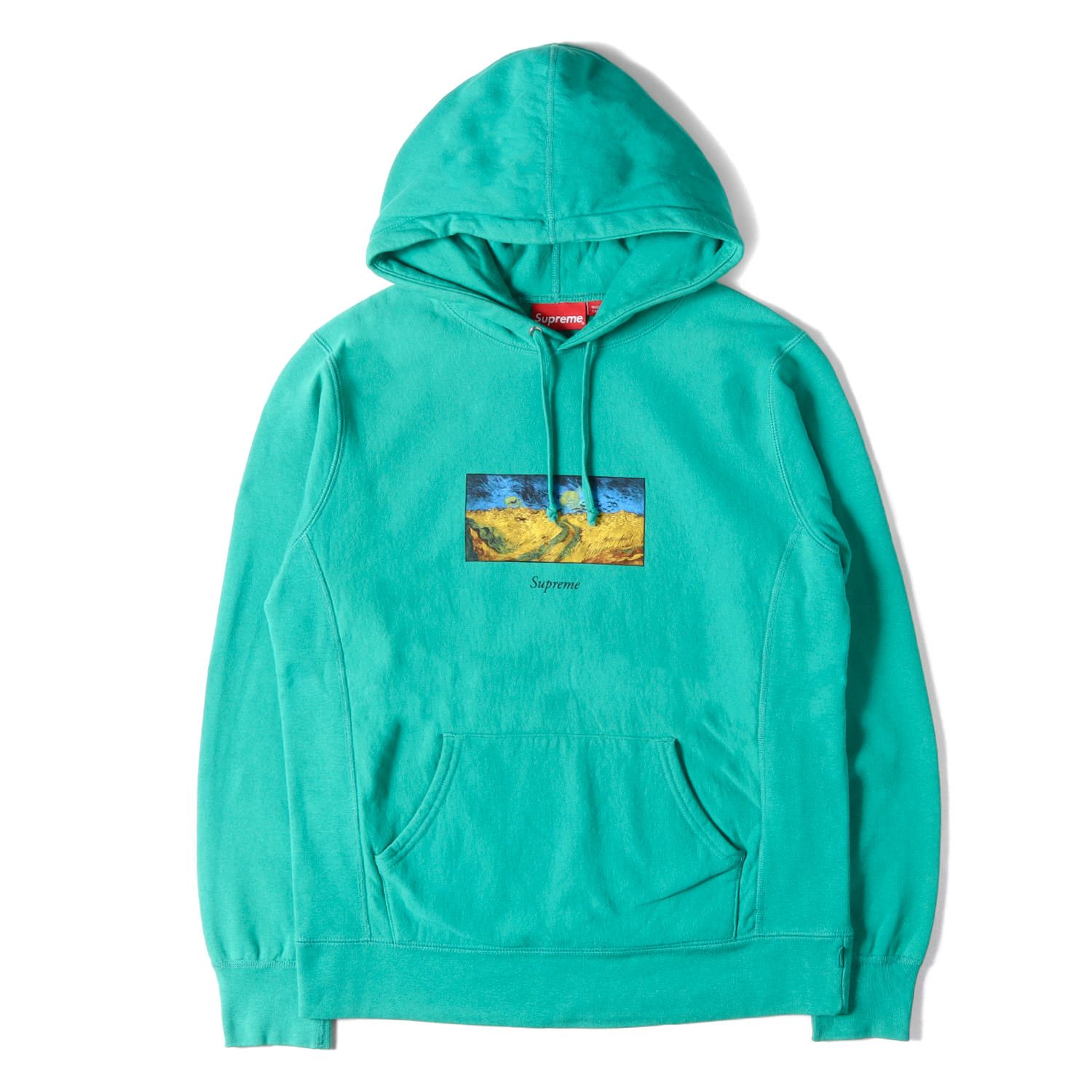 Supreme シュプリーム パーカー グリーン サイズ:M | ゴッホ 絵画 