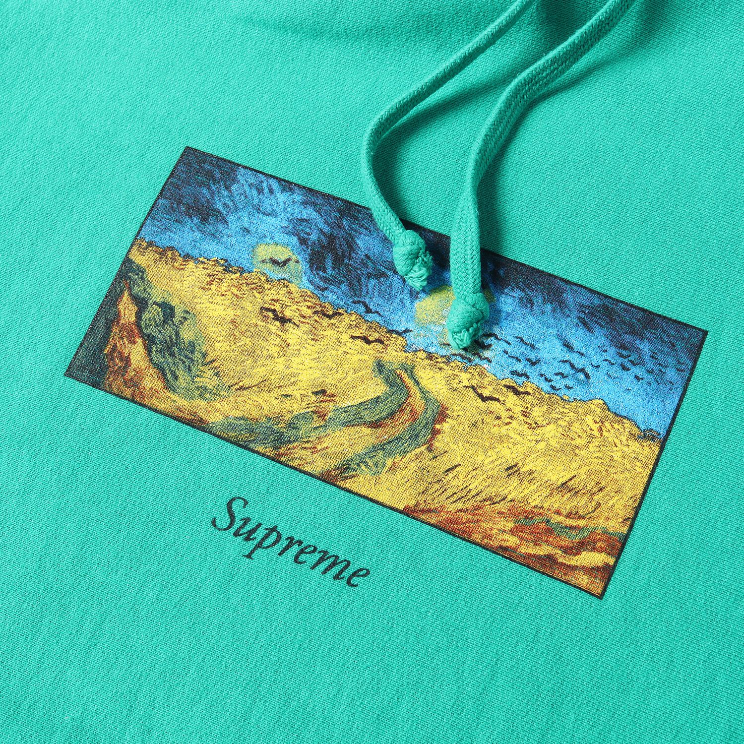 Supreme シュプリーム パーカー グリーン サイズ:M | ゴッホ 絵画 