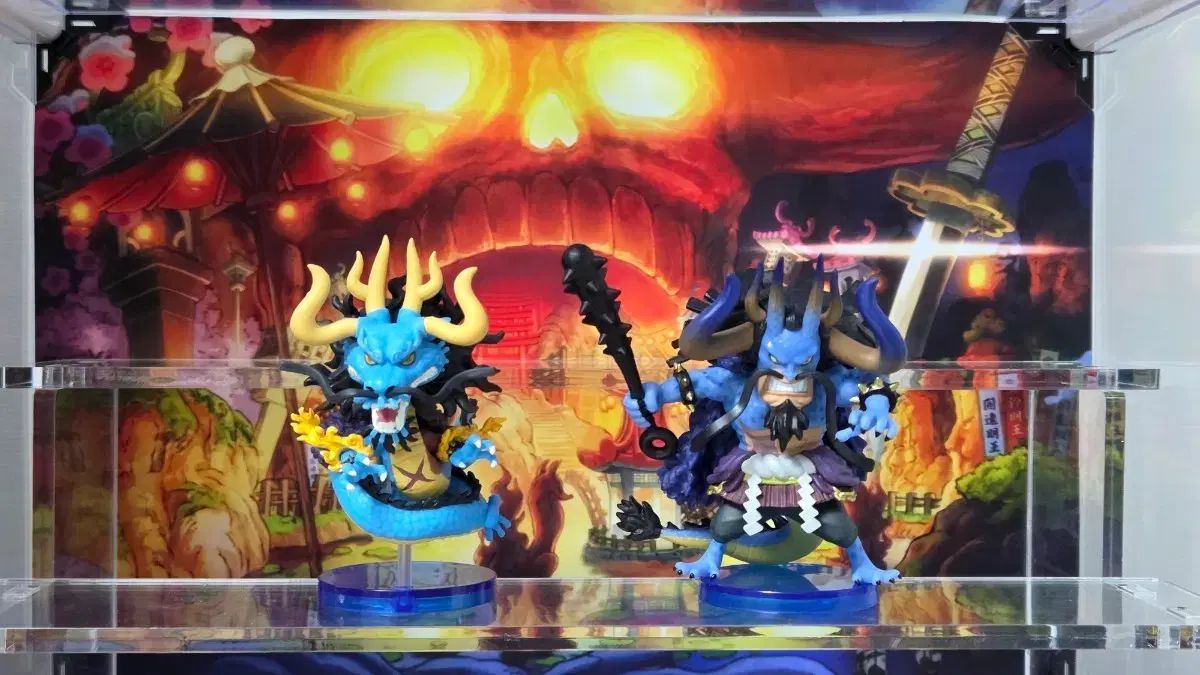 ONE PIECE ワールドコレクタブル カイドウ フィギュア (竜/人獣型) 2種