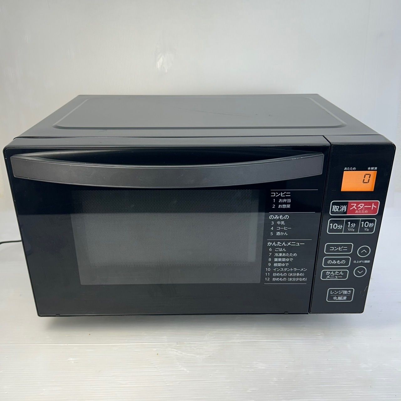 ☆電子レンジ ☆Haier ハイアール KS-MW22F18 2023年製 ブラック 