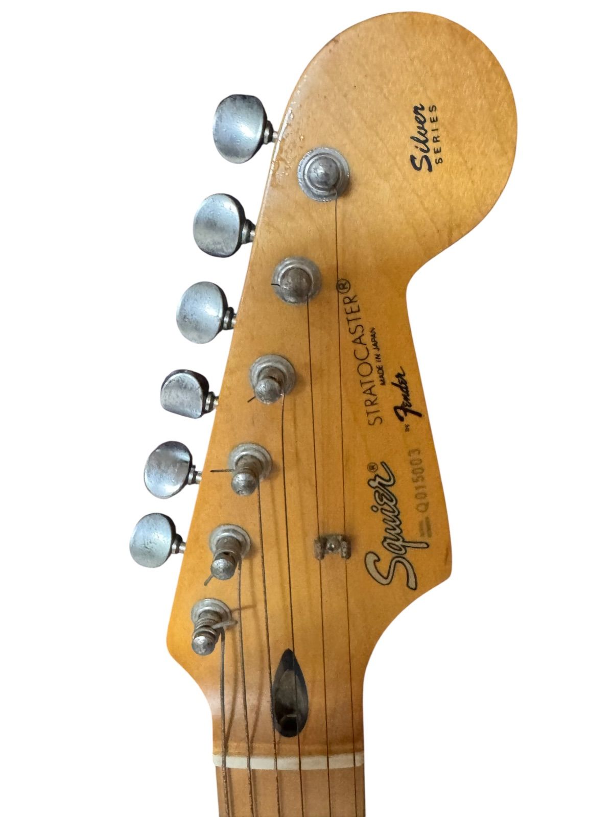Squier Stratocaster Silver Series 日本製 1993-1994年製 動作確認 