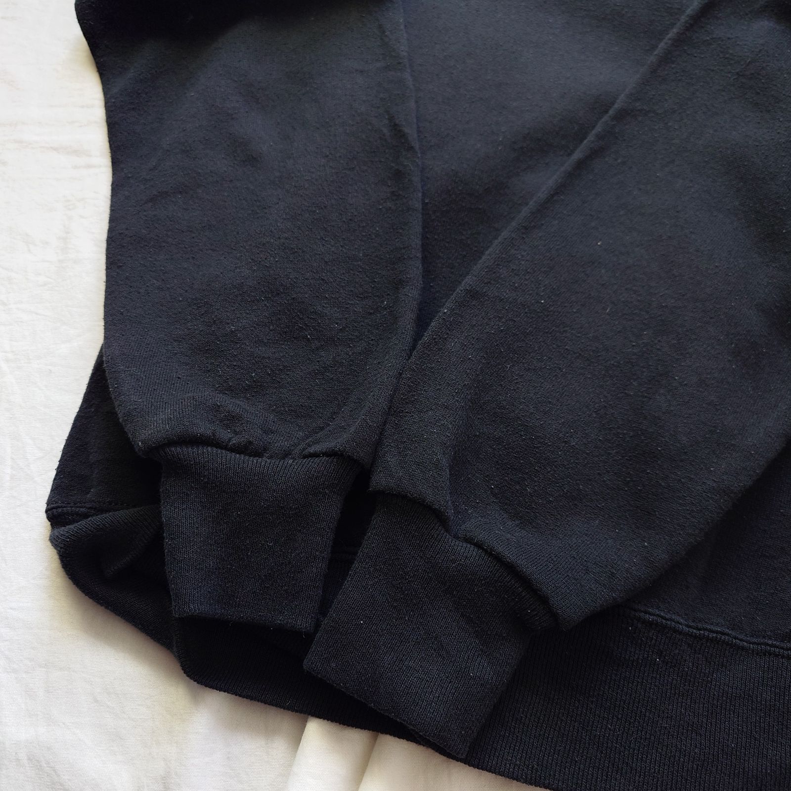 80s】JERZEES ジャージーズ Plain sweatshirt 無地スウェット ブラック 