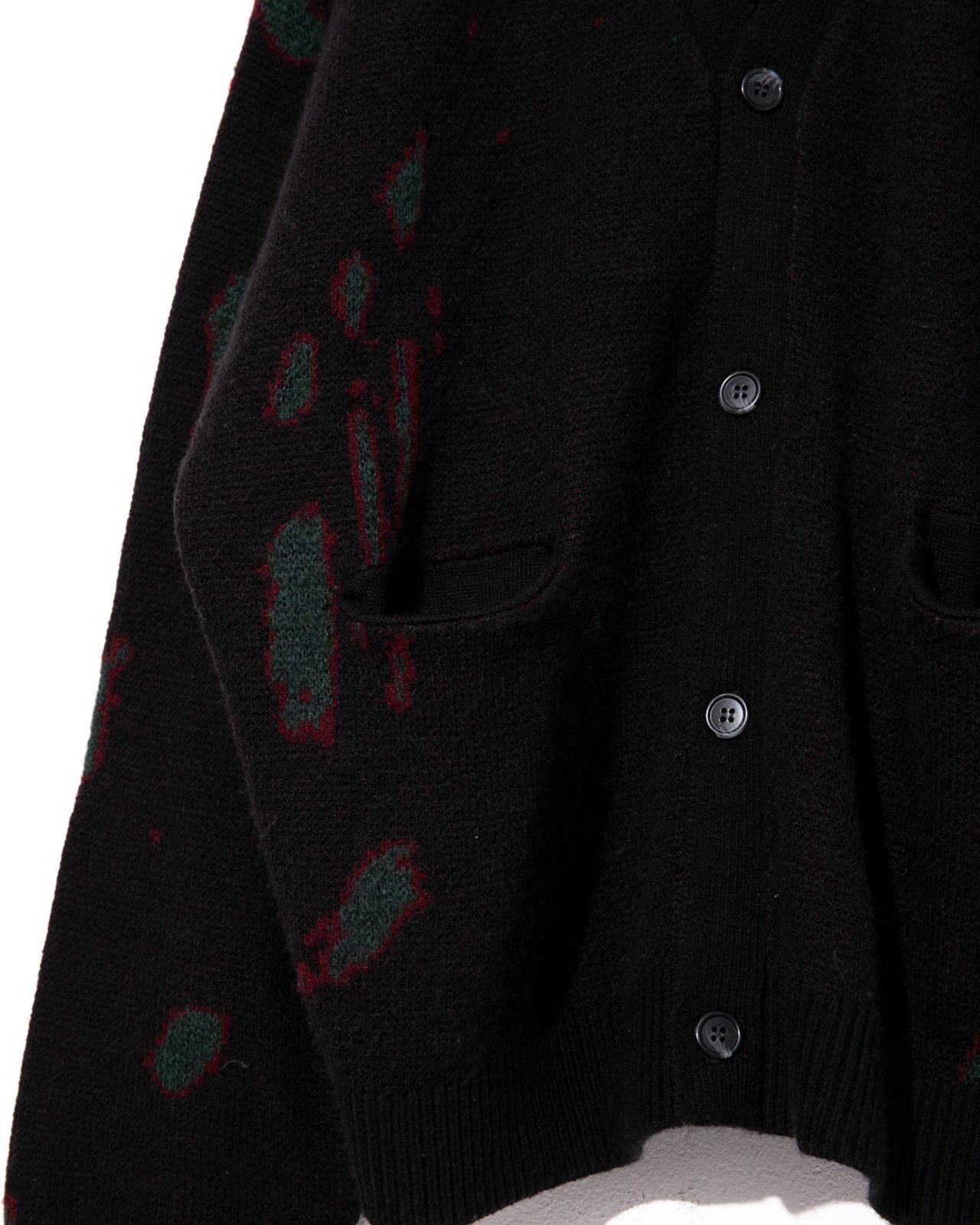 BAL バル JACQUARD WOOL CARDIGANジャガードウールカーディガン_