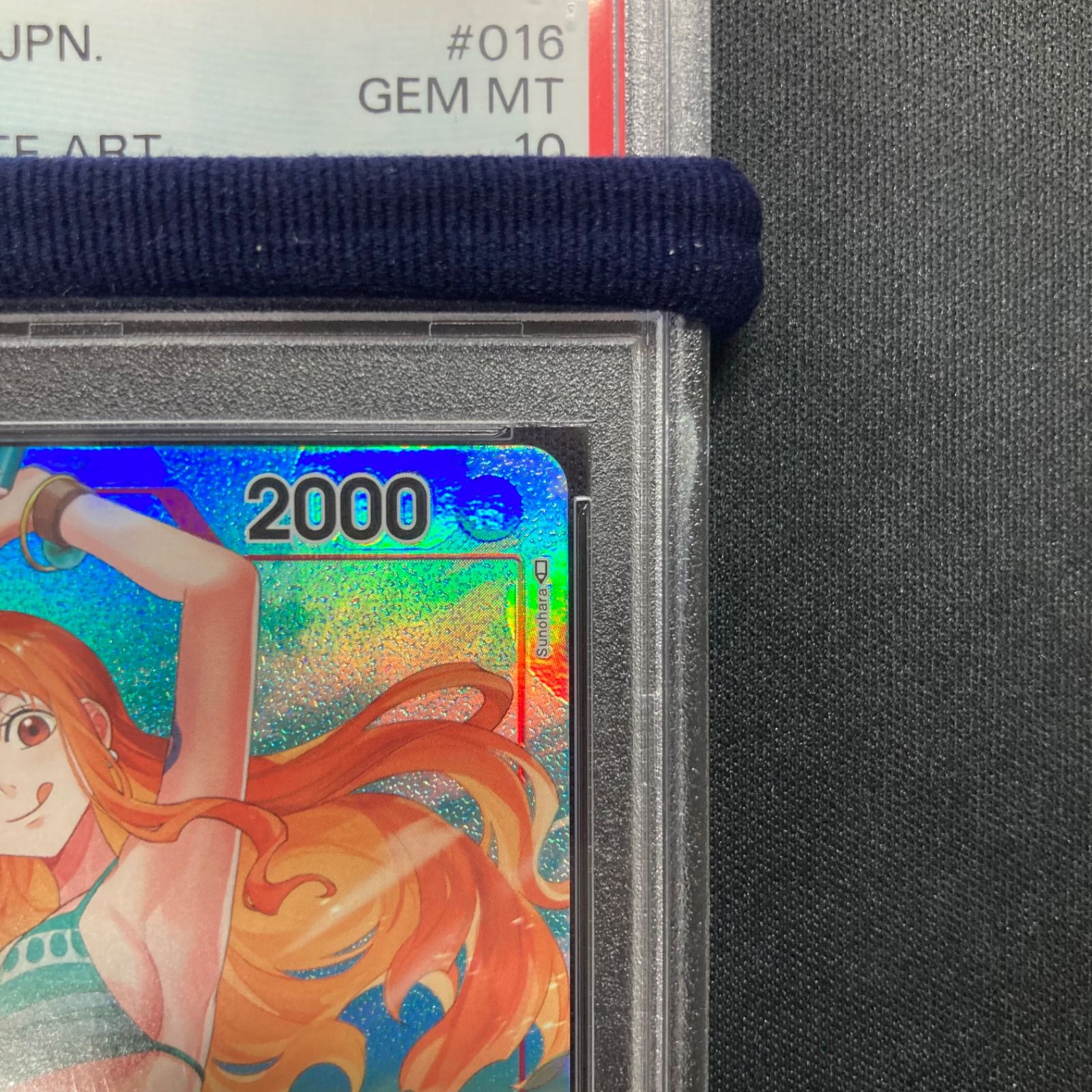 ワンピース PSA10 ナミ OP01-016 R パラレル A001 - メルカリ