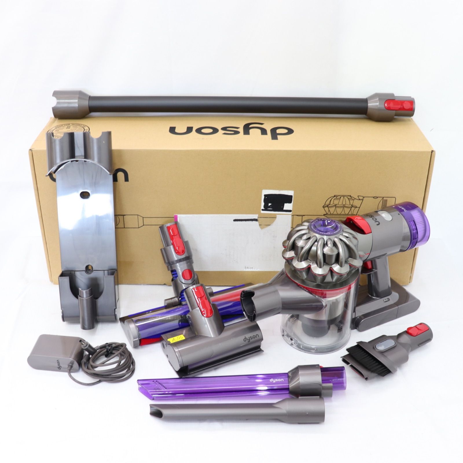 新品・未使用】Dyson ダイソン V8 slim fluffy コードレス掃除機 