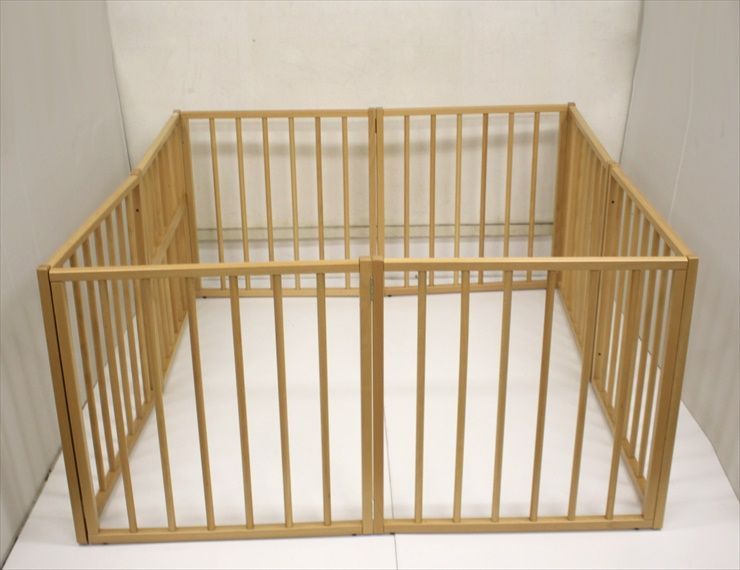 欠品あり ほぼ未使用 サワベビー ウッドサークルN ナチュラル 澤田工業 