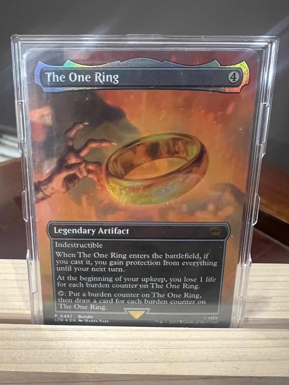 MTG The One Ring 一つの指輪 451 EN Bundleプロモ - メルカリ