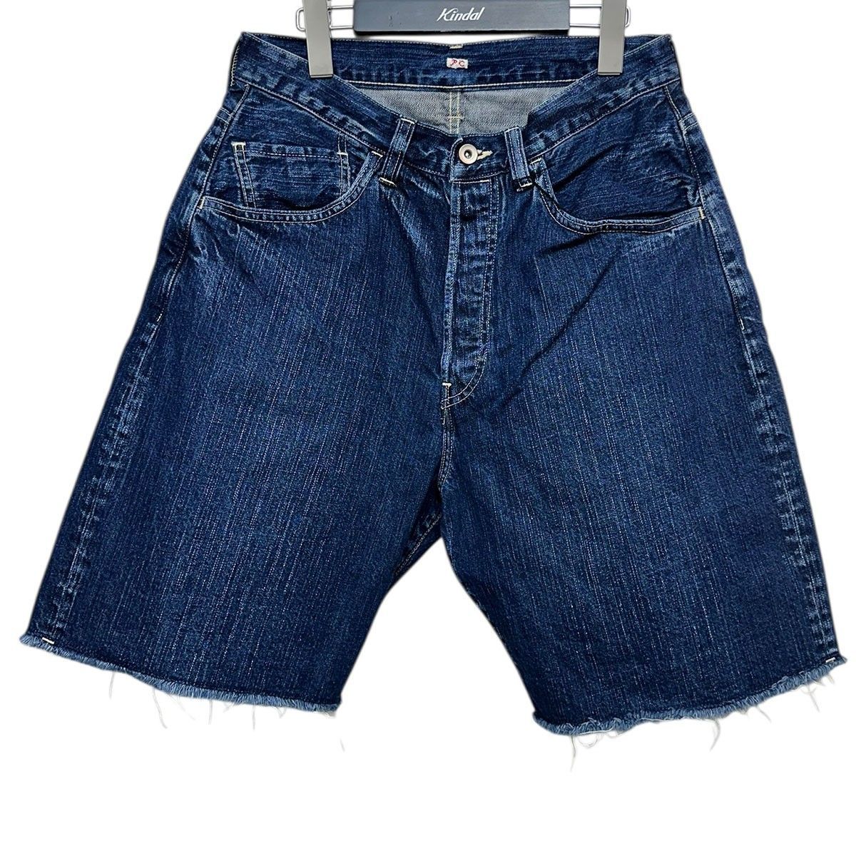 Porter Classic ×Disney STEINBECK DENIM CUT SHORTS(WATERMAN CUSTOM