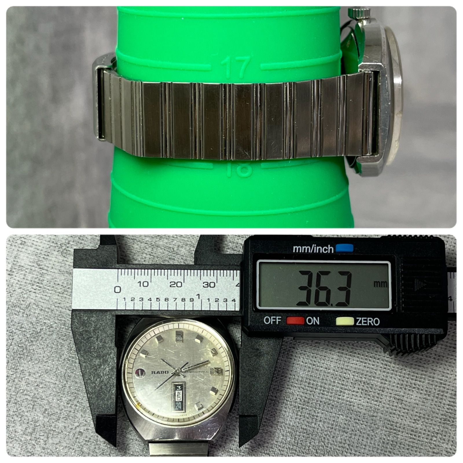 現状品 動作品 RADO ラドー マルコポーロ デイデイト 自動巻き 腕時計