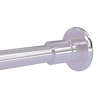 Allied真鍮1099-schシャワーカーテンEscutcheon、サテンクローム