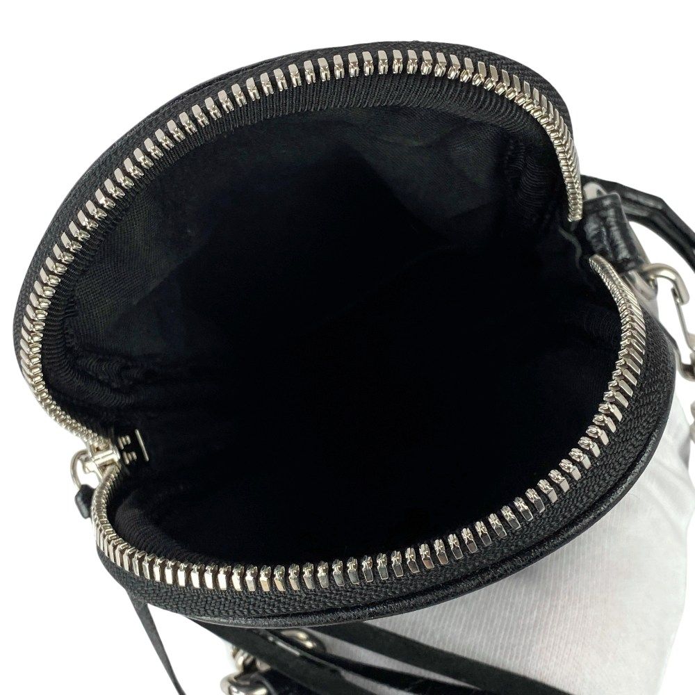 ■美品■　バレンシアガ ルカゴール ショルダー クロスボディ バッグ レザー ブラック 742015 【480775】11 BALENCIAGA - □美品□ バレンシアガ ルカゴール ショルダー クロス