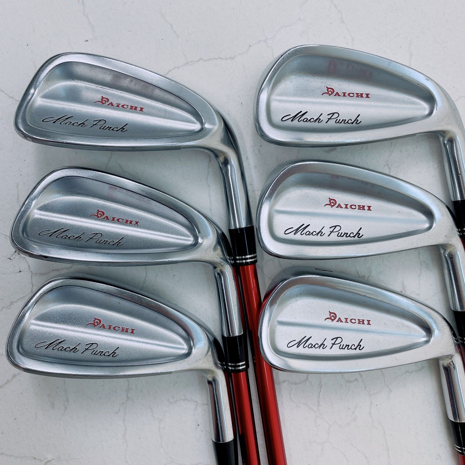 市川ゴルフ　クラブセット　Mach Punch Professional 中古】市川ゴルフ Mach Punch 6-9.P.A 6本セット アイアン セット