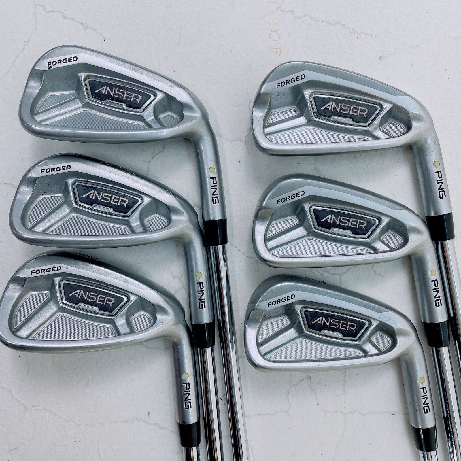 中古】ピン ANSER FORGED 5-9.W 6本セット アイアン セット (CFS 中古】ピン ANSER FORGED 5-9.W 6本セット アイアン セット (CFS