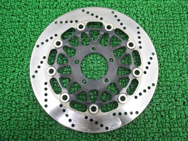 GSX400インパルス フロントブレーキディスク 右 スズキ 純正 中古 バイク 部品 人気 M 車検 Genuine Hc GSX400インパルス フロントブレーキディスク 右 スズキ 純正 中古