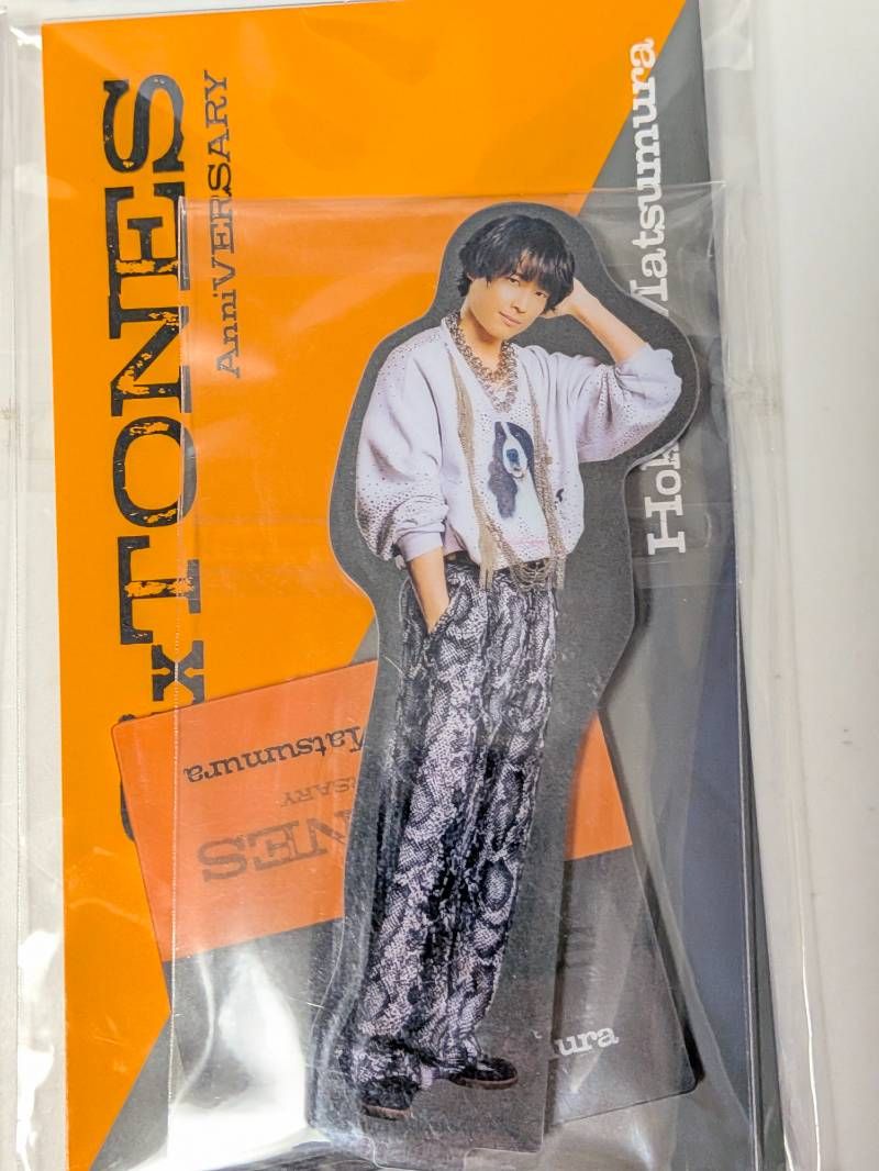 SixTONES 両面アクリルスタンド Anniversary ファミクラストア 2025 全