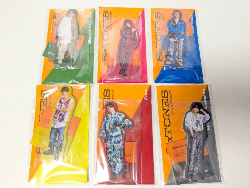SixTONES 両面アクリルスタンド Anniversary ファミクラストア 2025 全
