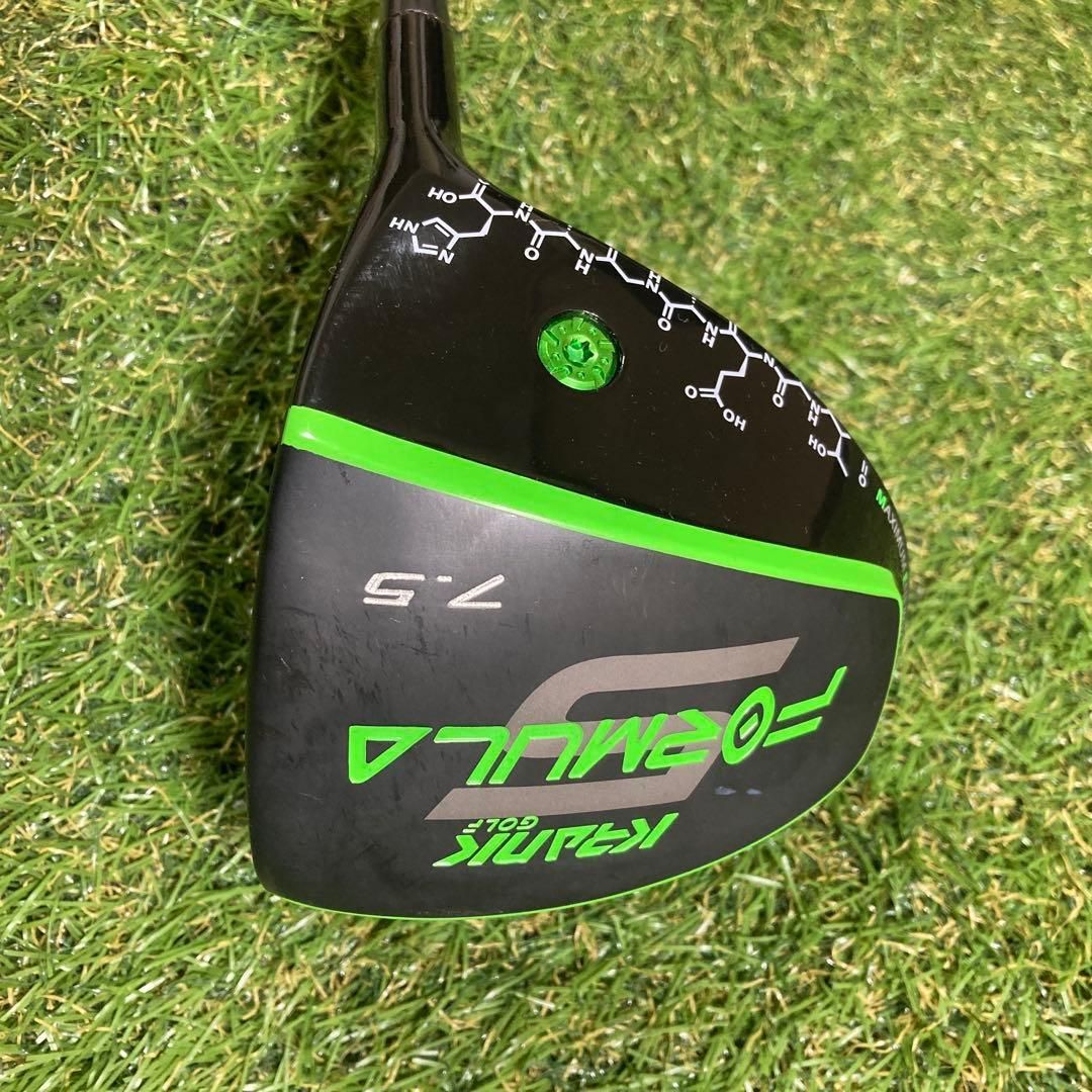 希少 フォーミュラ5 ドライバー 1W7.5° クランクゴルフ ドラコン 
