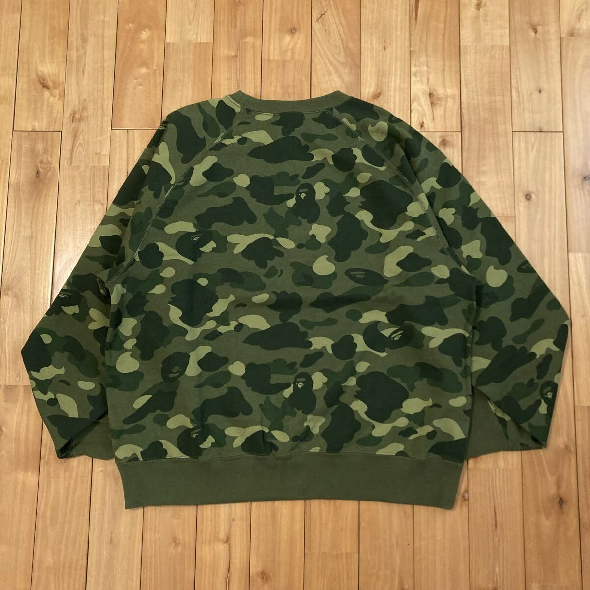 ☆XL☆ Crystal Stone BAPE Logo 長袖 スウェット a bathing ape sweat 