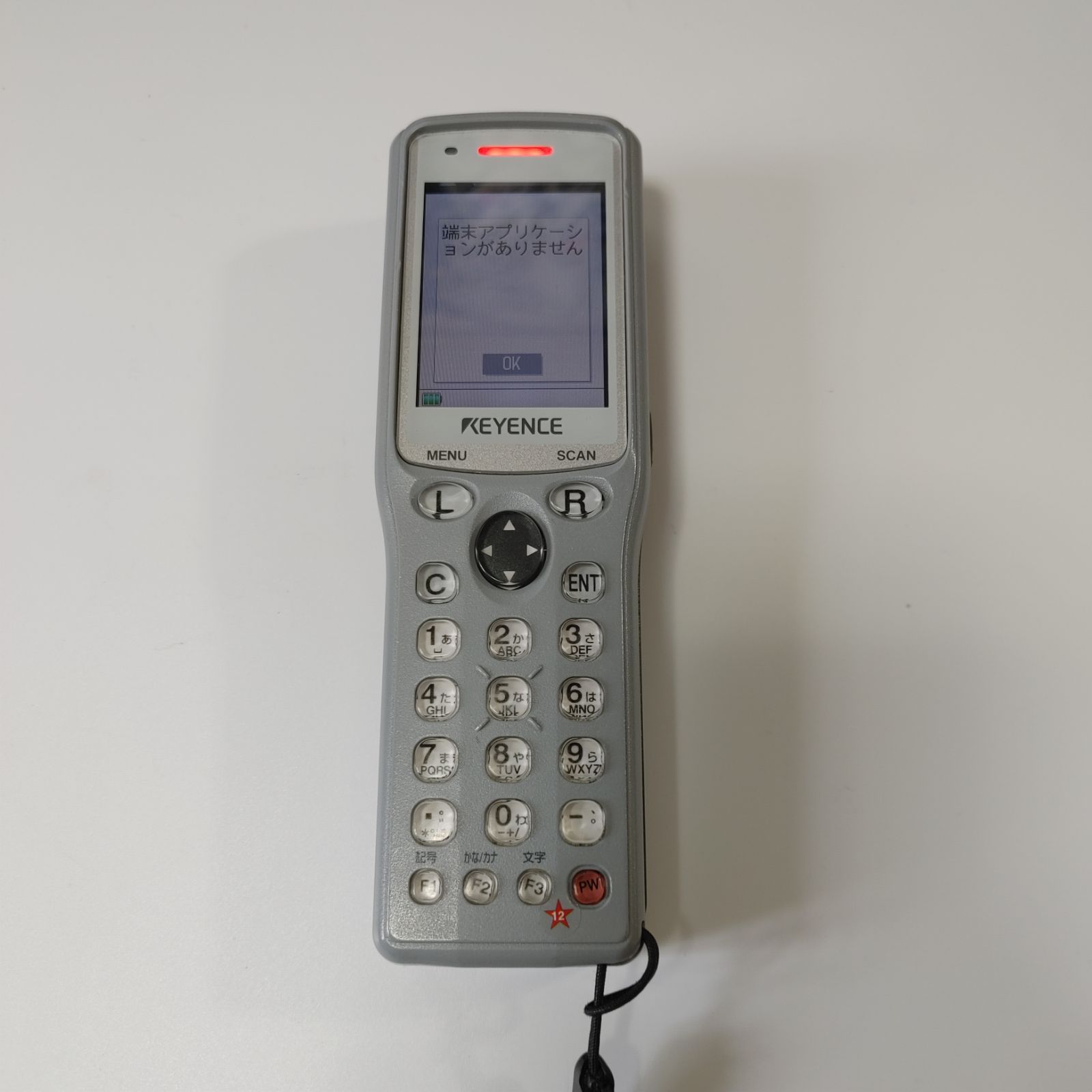 ​【管理番号12】動作確認済 初期化済み KEYENCE キーエンス ハンディターミナル BT-1000B Bluetoothタイプ 超小型軽量 バーコードリーダー モバイル端末 物流 倉庫 検品 棚卸 通電確認済 送料無料 まとめ買い歓迎 業務用