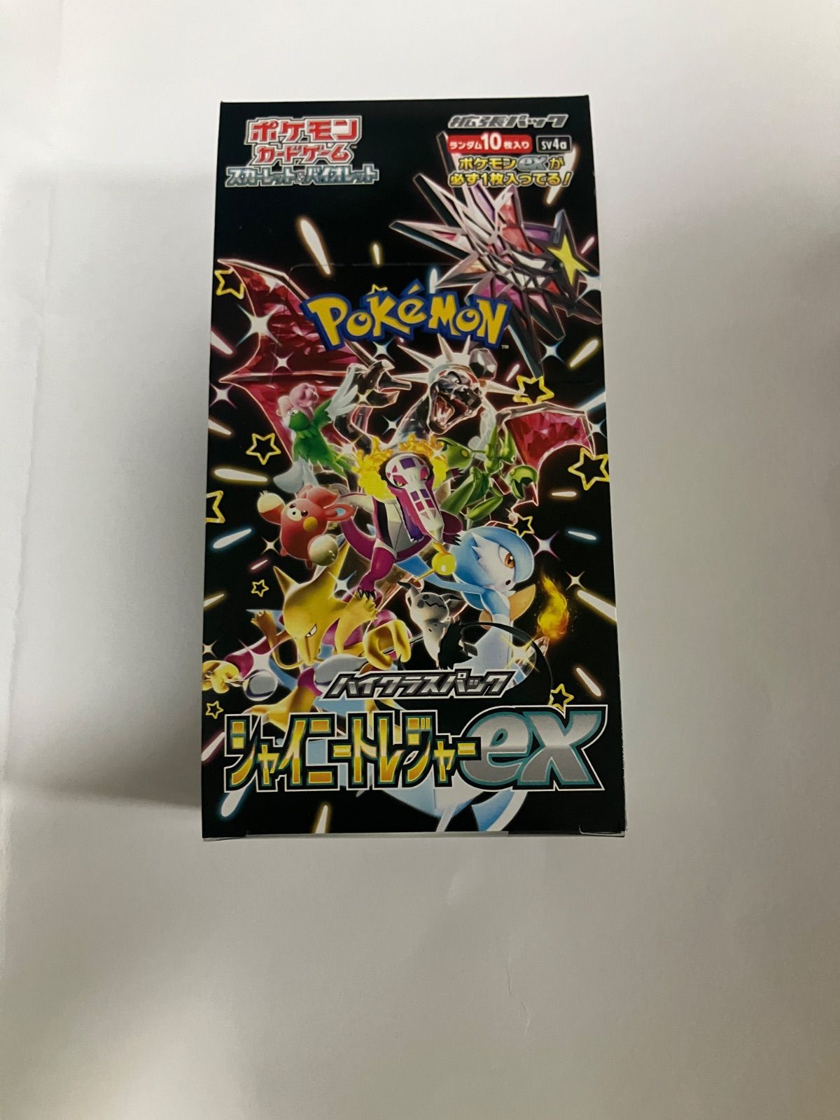 シャイニートレジャーex BOX シュリンク ペリペリなし ポケモンカードゲーム シャイニートレジャーex BOX 新品未開封