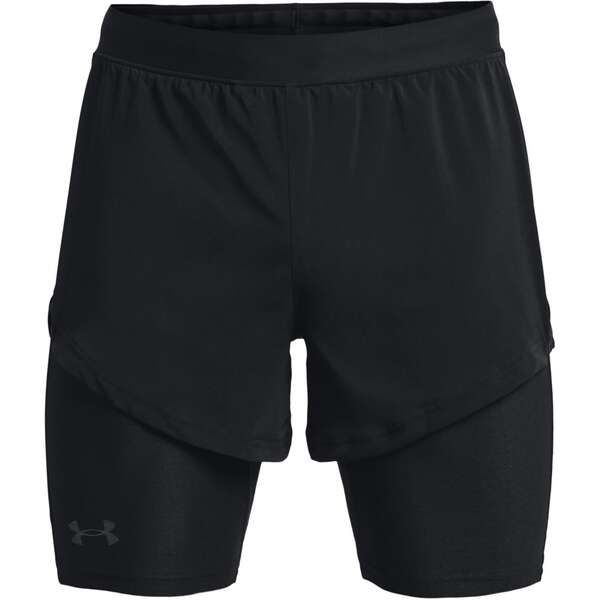 アンダーアーマー メンズ ボトムス ハーフパンツ・ショーツ UNDER ARMOUR UA Rush 21 Shrt Sn34 Black ブラック