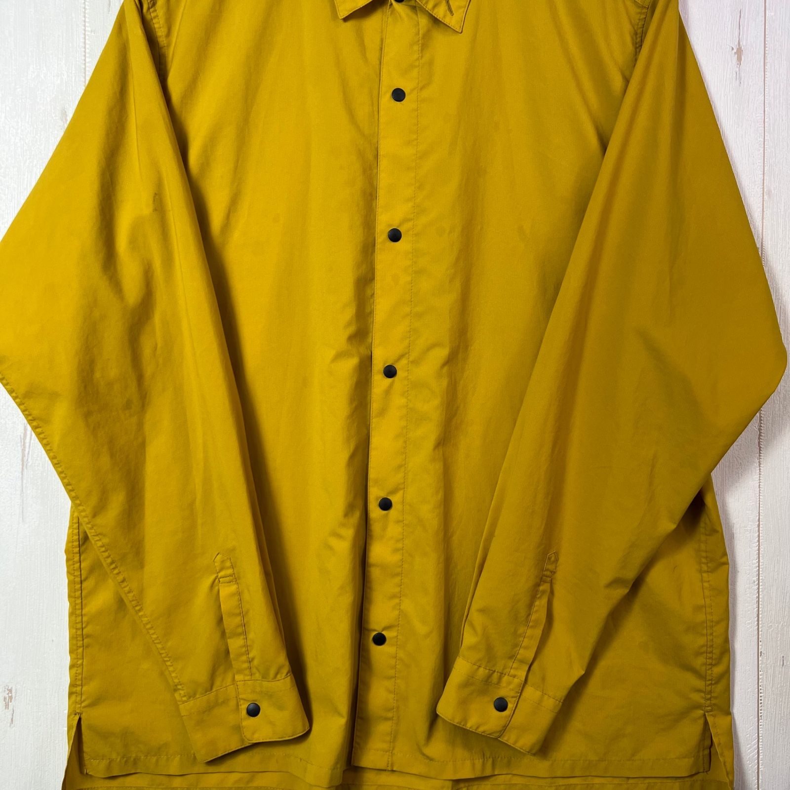 ✉️Unisex L イエロー系 Yamatomichi ( 山と道 ) ユーエル シャツ UL