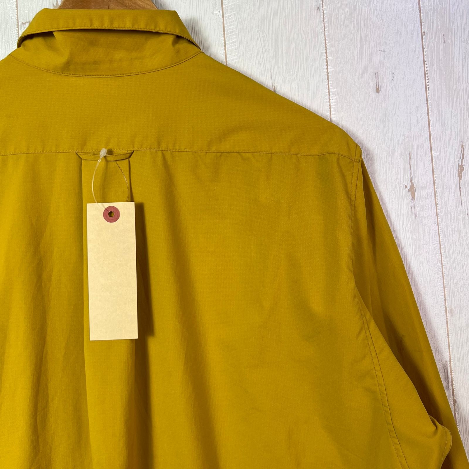 ✉️Unisex L イエロー系 Yamatomichi ( 山と道 ) ユーエル シャツ UL 