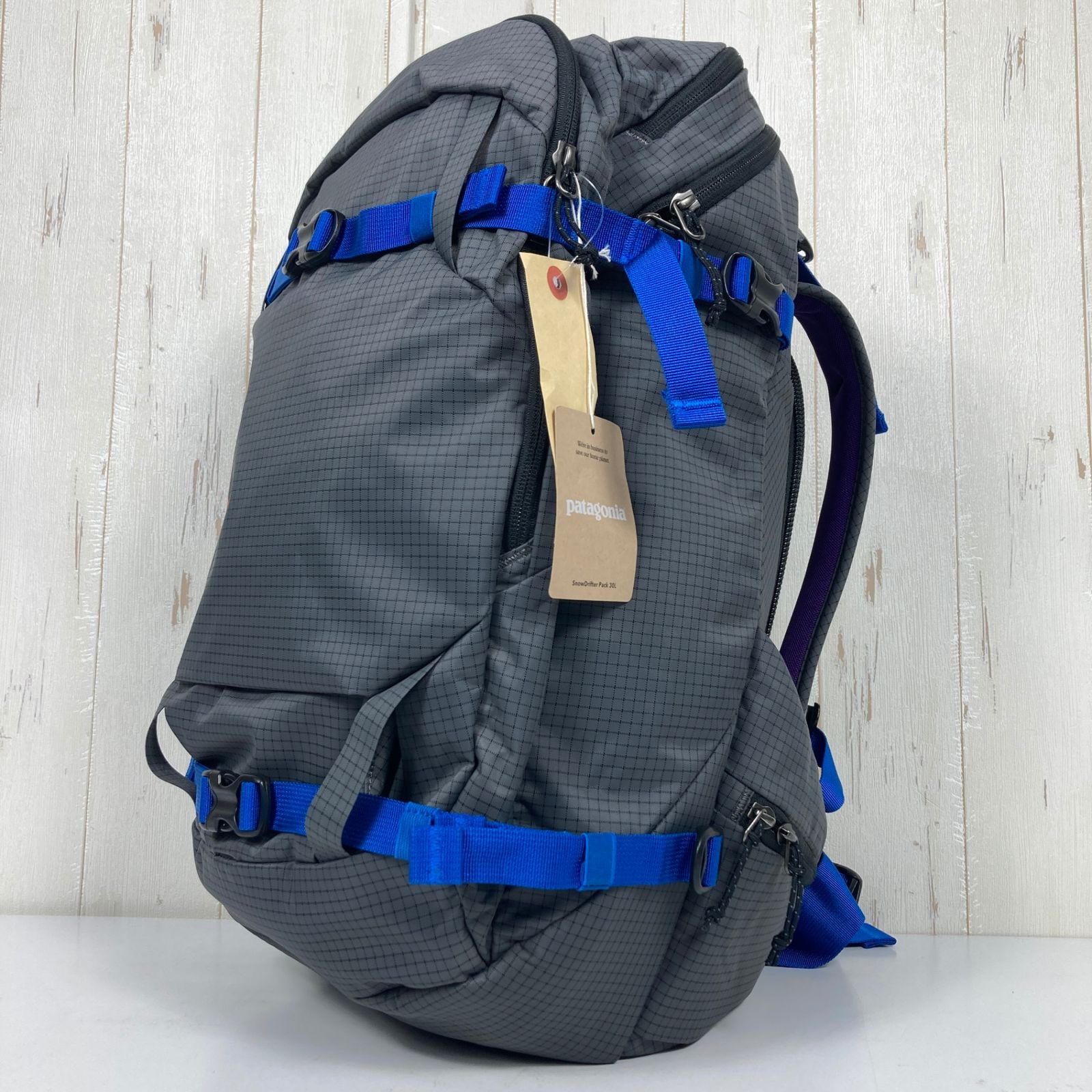 美品 パタゴニア スノードリフターザック 30リットル ️S グレー系 2024 Patagonia ( パタゴニア ) スノードリフター パック