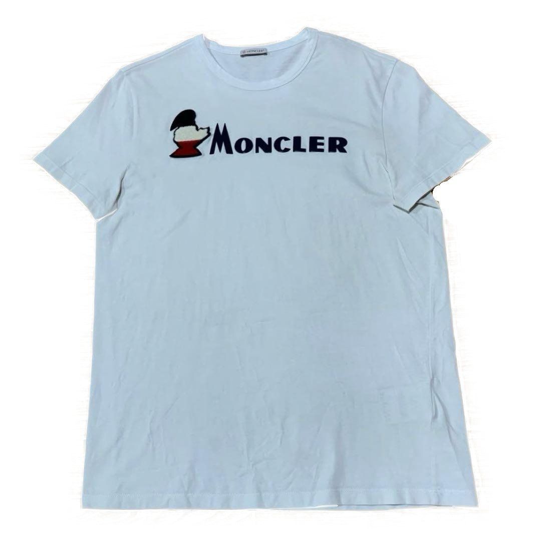 モンクレール モンダックワッペン XL ホワイト Tシャツ 5S104 - メルカリ