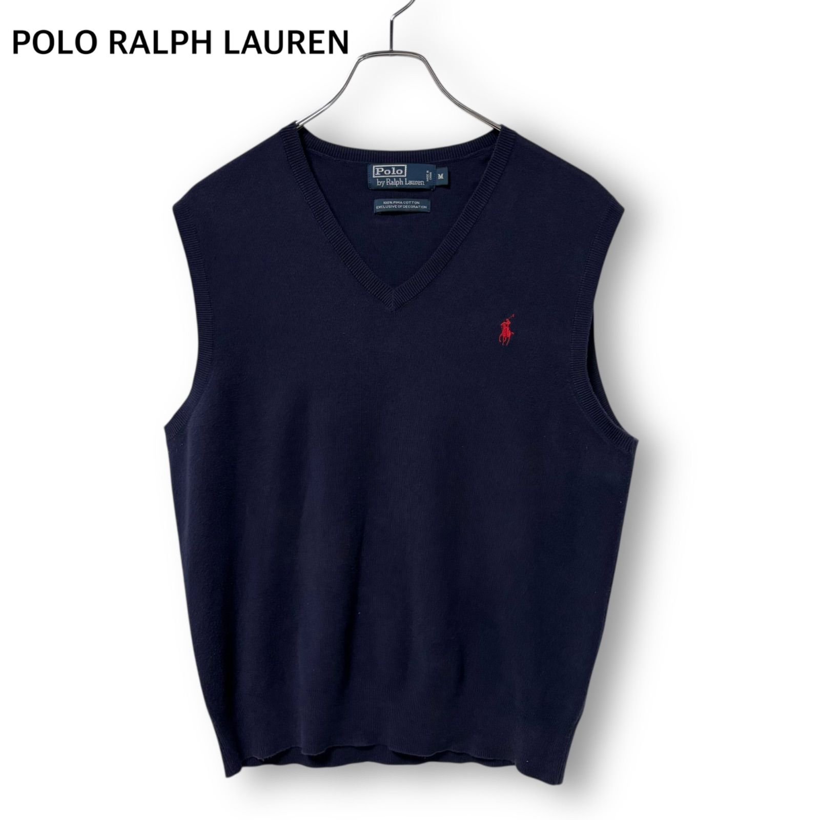 POLO RALPH LAUREN ポロラルフローレン ピマコットン ニットベスト 