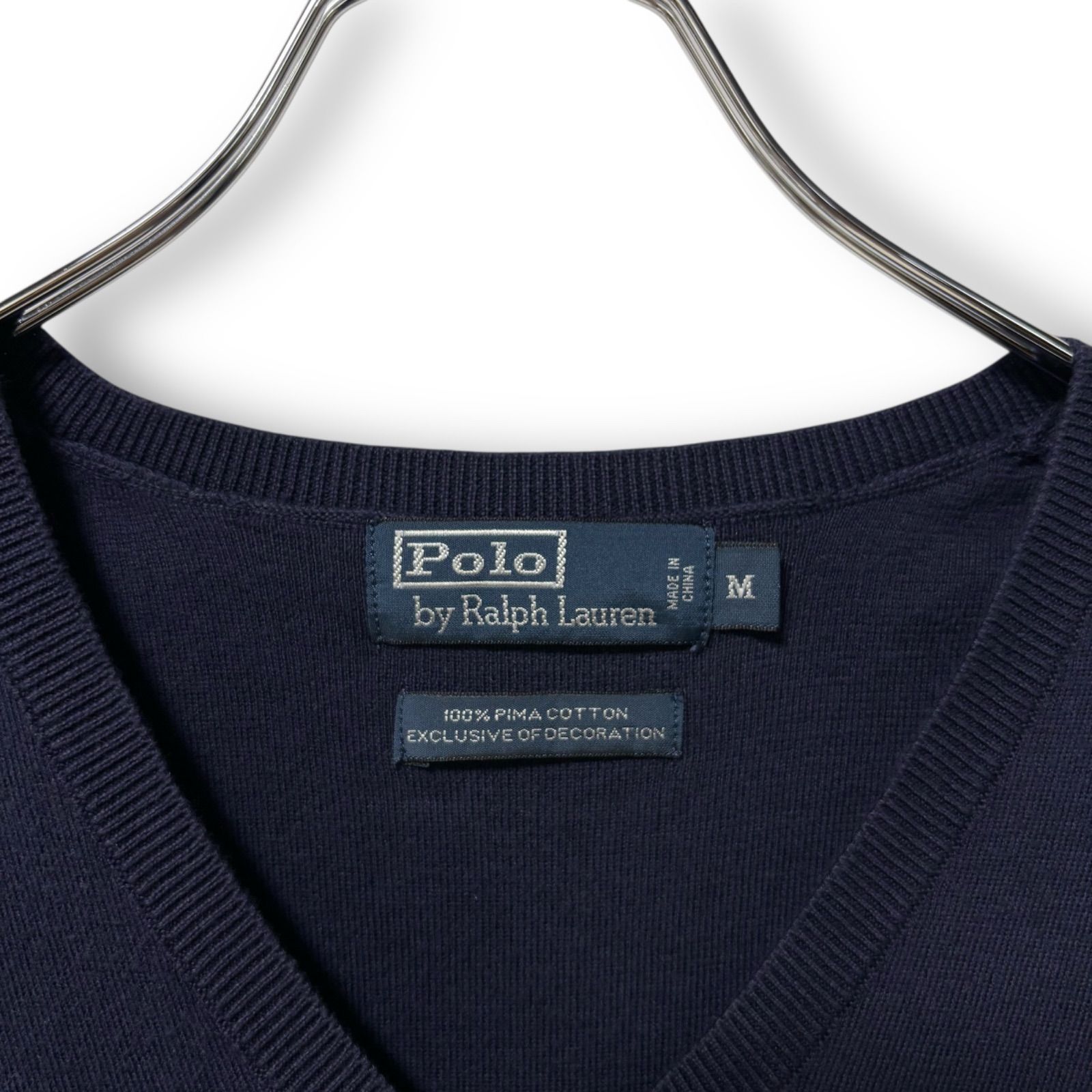 POLO RALPH LAUREN ポロラルフローレン ピマコットン ニットベスト 