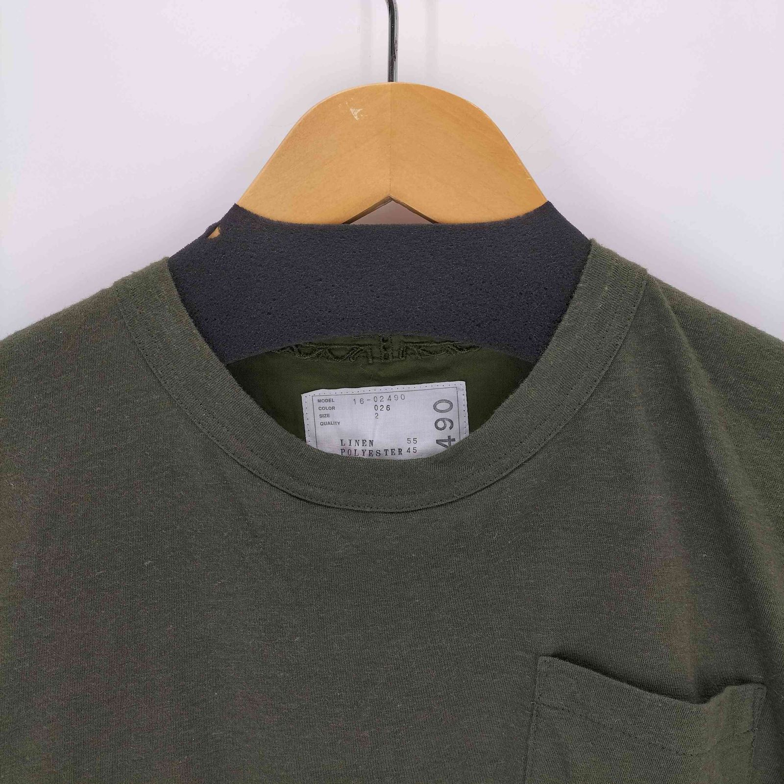 サカイ Sacai バックレースドッキングTシャツ レディース JPN：2 