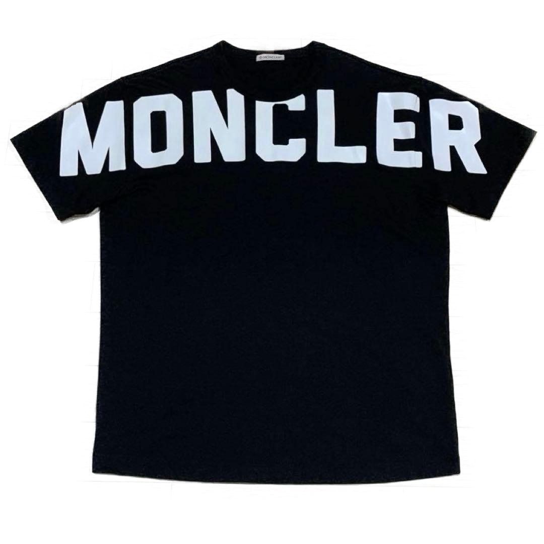 モンクレール デカロゴ 黒Tシャツ S 国内正規品 5S105 - メルカリ