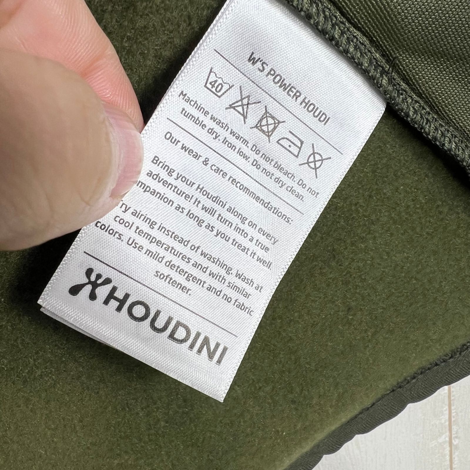 📦️Women's S グリーン系 Houdini ( フーディニ ) ウィメンズ パワー