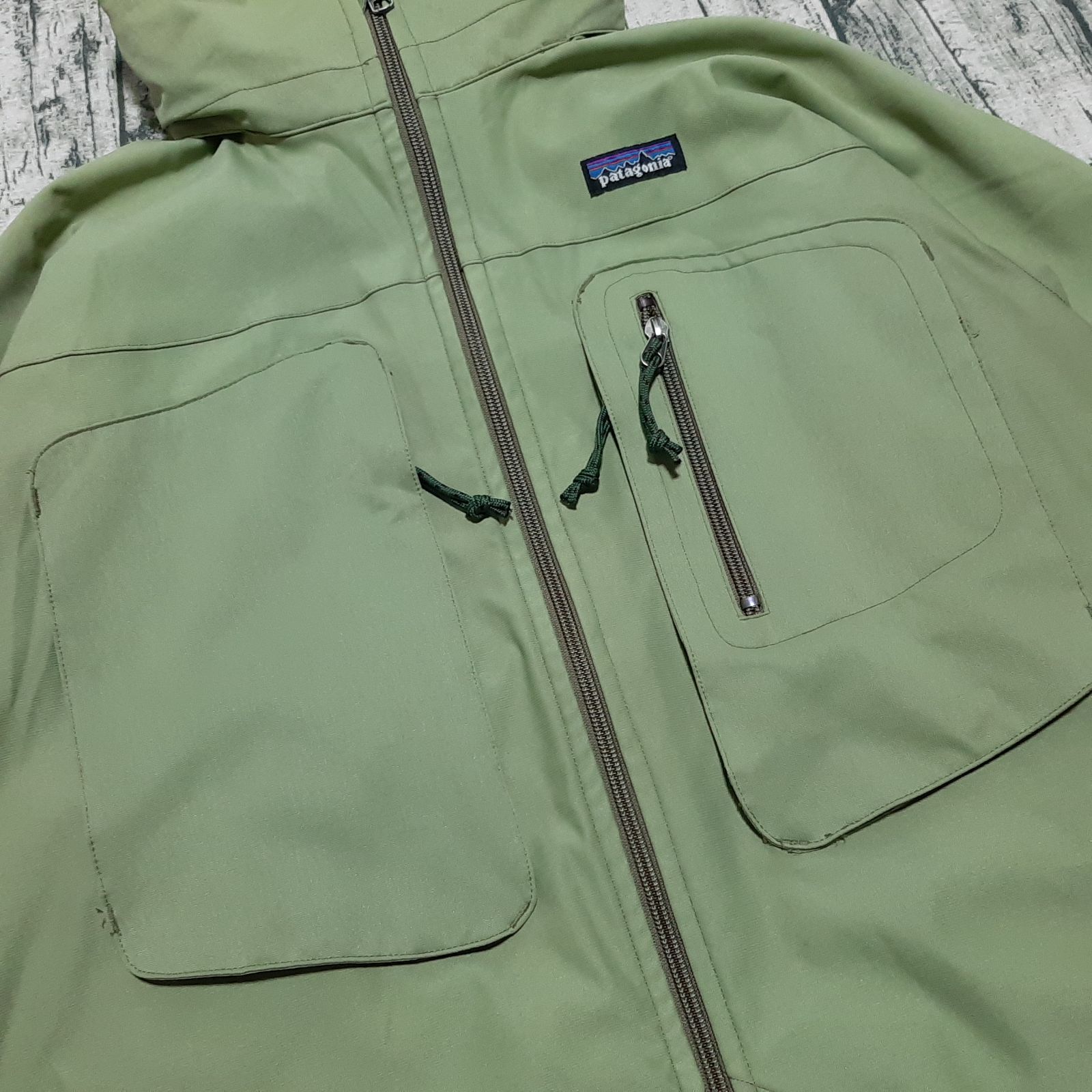 size S】カナダ製 初期型 patagonia ハイドロシェッドジャケット 2002 