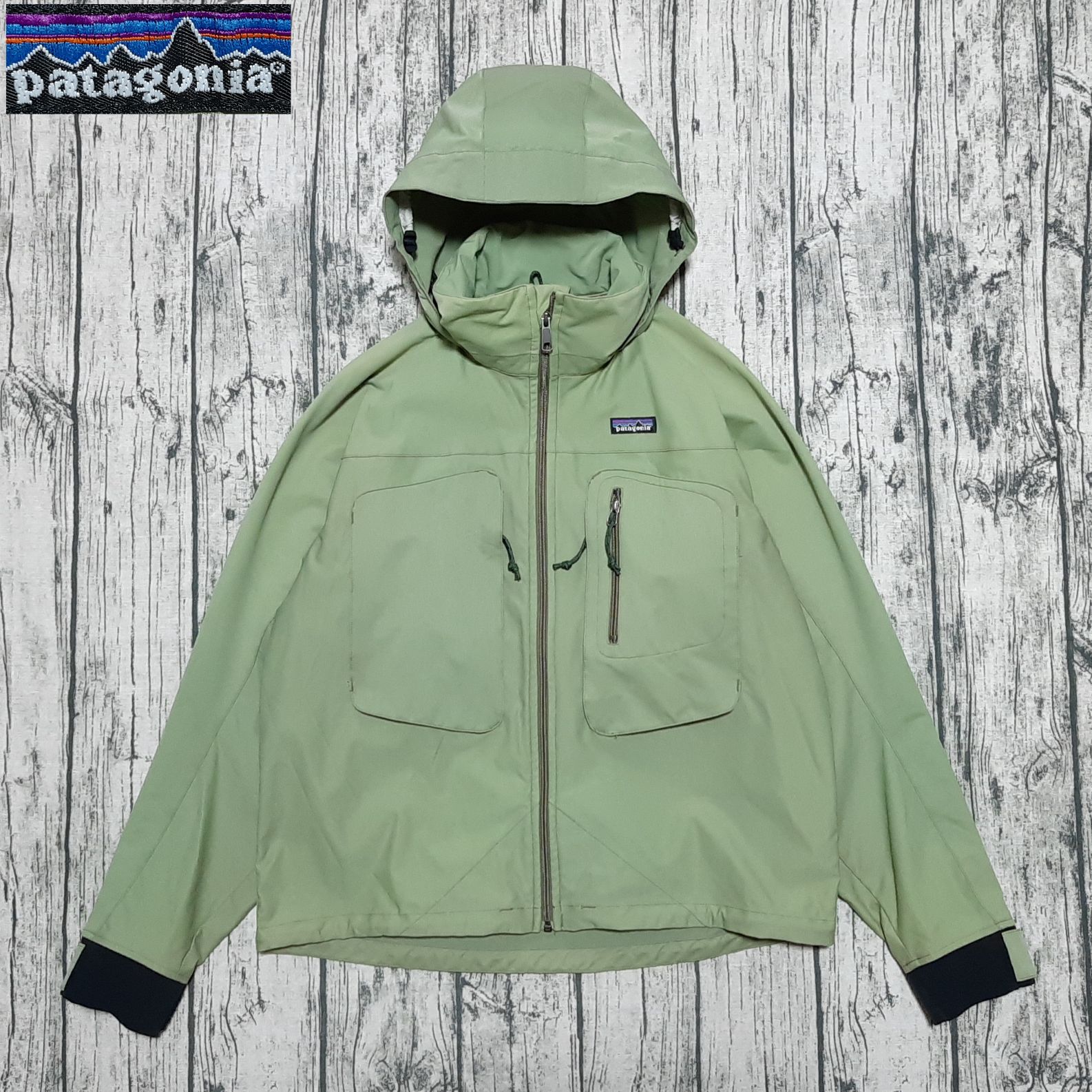 size S】カナダ製 初期型 patagonia ハイドロシェッドジャケット 2002 