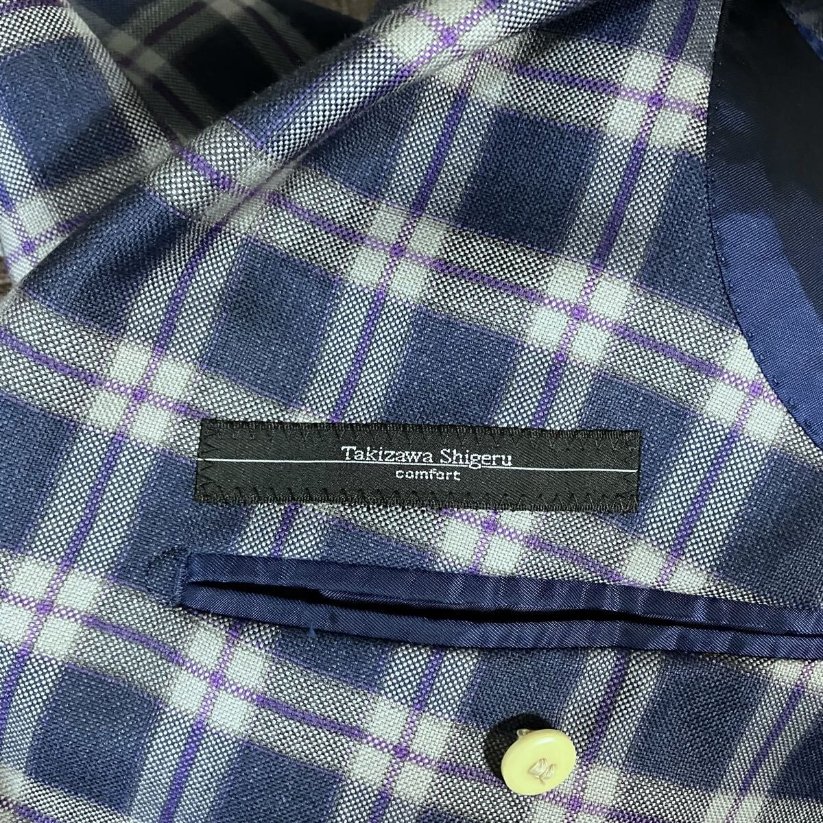 Takizawa Shigeru comfort タキザワシゲル DORMEUIL ウール 背抜き 2 