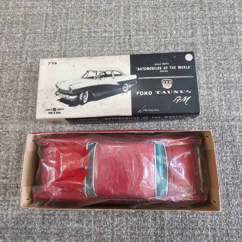 極希少・完備品】萬代屋 BC赤函 フォード ターナス 17M 箱付 袋付