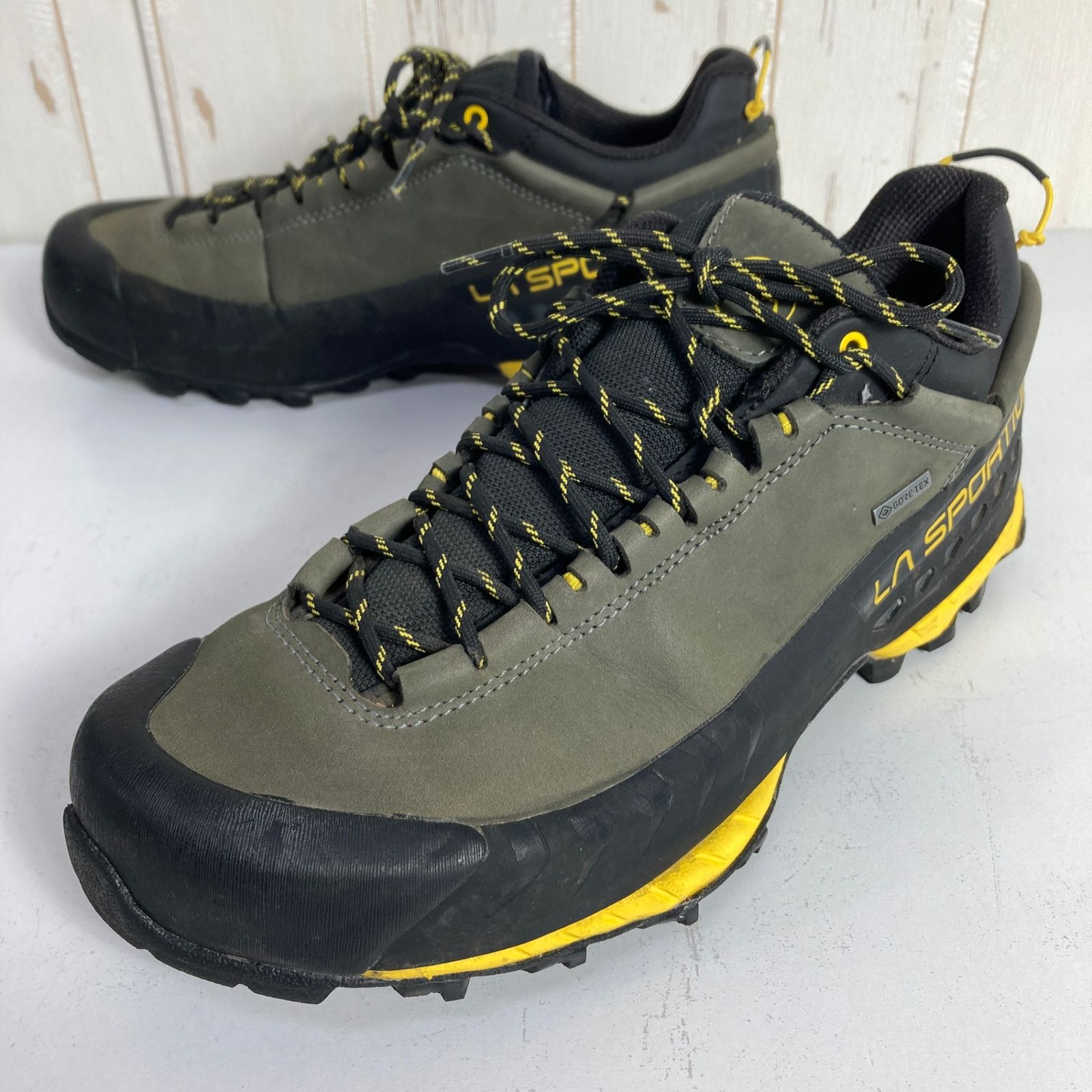 ?️Men's 26.7cm グリーン系 La Sportiva ( ラ・スポルティバ ) トラバース X5 ロー ゴアテックス TX5 Low GTX フットウェア アプローチシューズ z00057242 アプローチシューズ フットウェア
