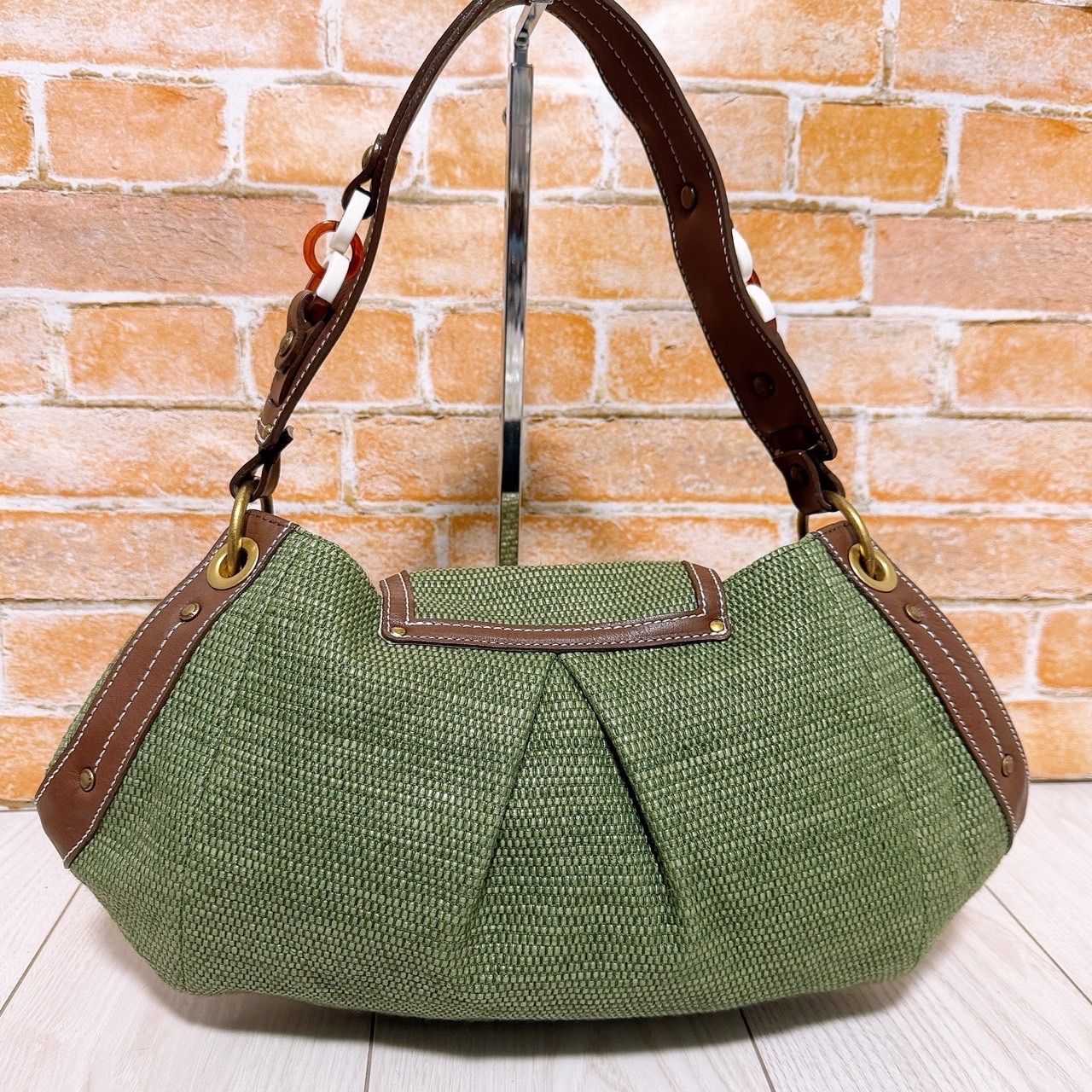 超美品) BURBERRY Blue Label(バーバリー)トートバッグ - メルカリ