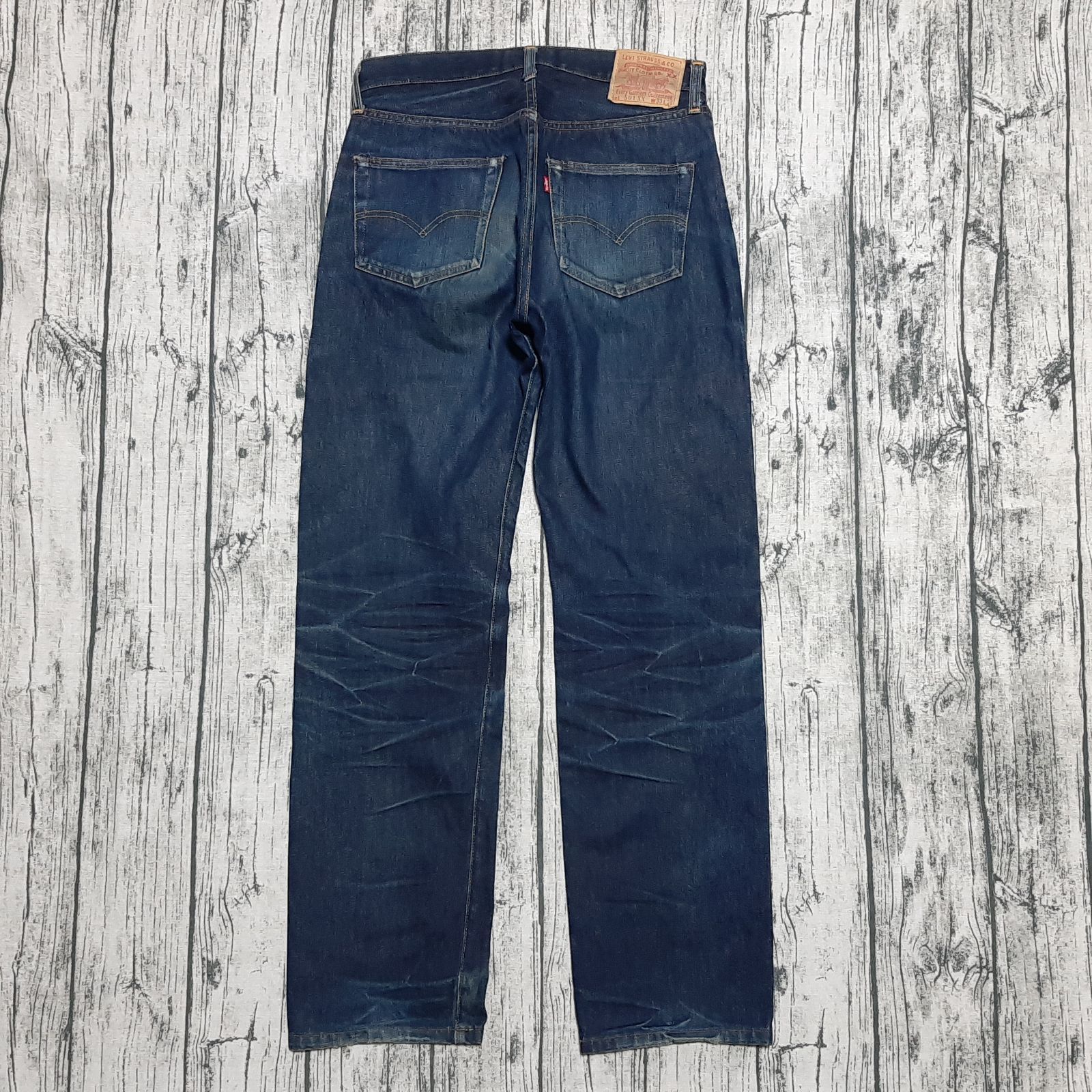 W33】90s バレンシア製 LEVI'S 501XX 55年モデル 超雰囲気 Made W33】90s バレンシア製 LEVI'S 501XX 55年モデル 超雰囲気 Made
