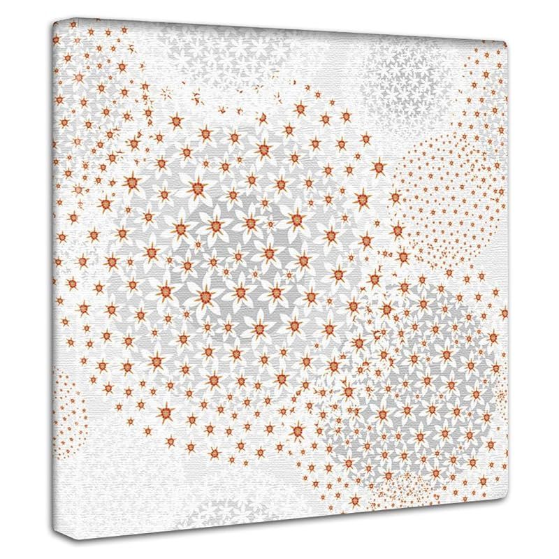 【新品】 北欧 花 アートパネル 30cm × 30cm 日本製 ポスター おしゃれ インテリア 模様替え リビング 内装 パステル シンプル 幾何学 ファブリックパネル pat-0287 0