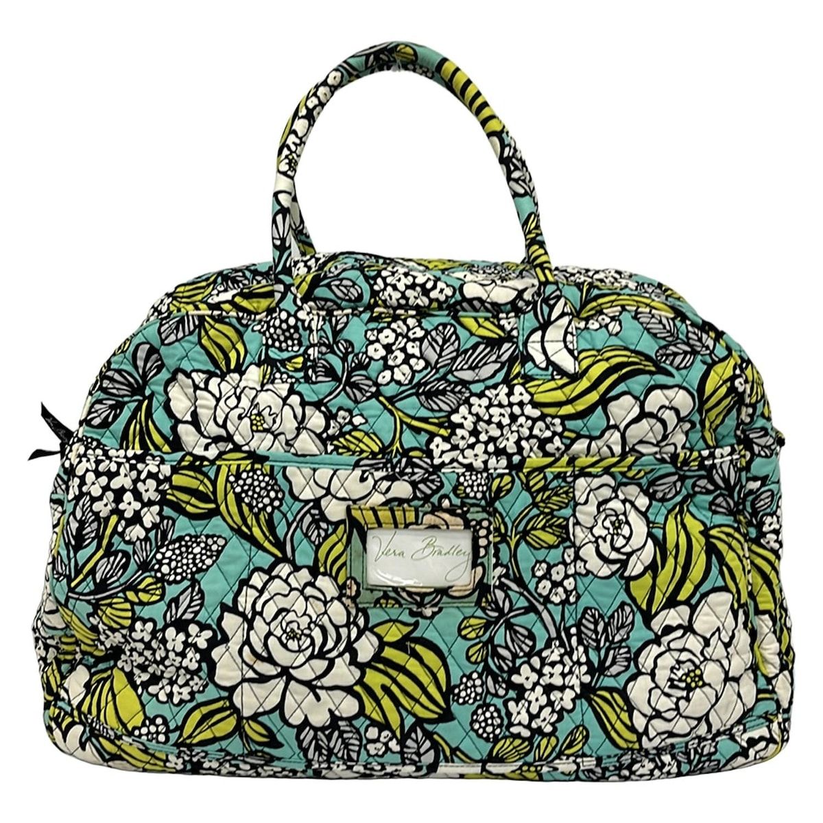 Vera Bradley(ベラブラッドリー) ボストンバッグ - ライトグリーン 