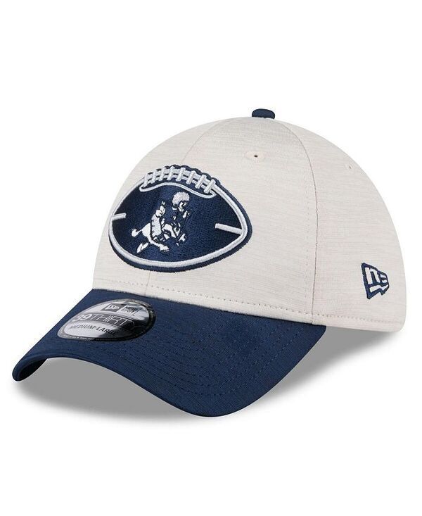 ニューエラ メンズ アクセサリー 帽子 New Era Mens StoneNavy Dallas Cowboys 2024 Sideline Historic 39THIRTY Flex Hat Stone Navy ネイビー