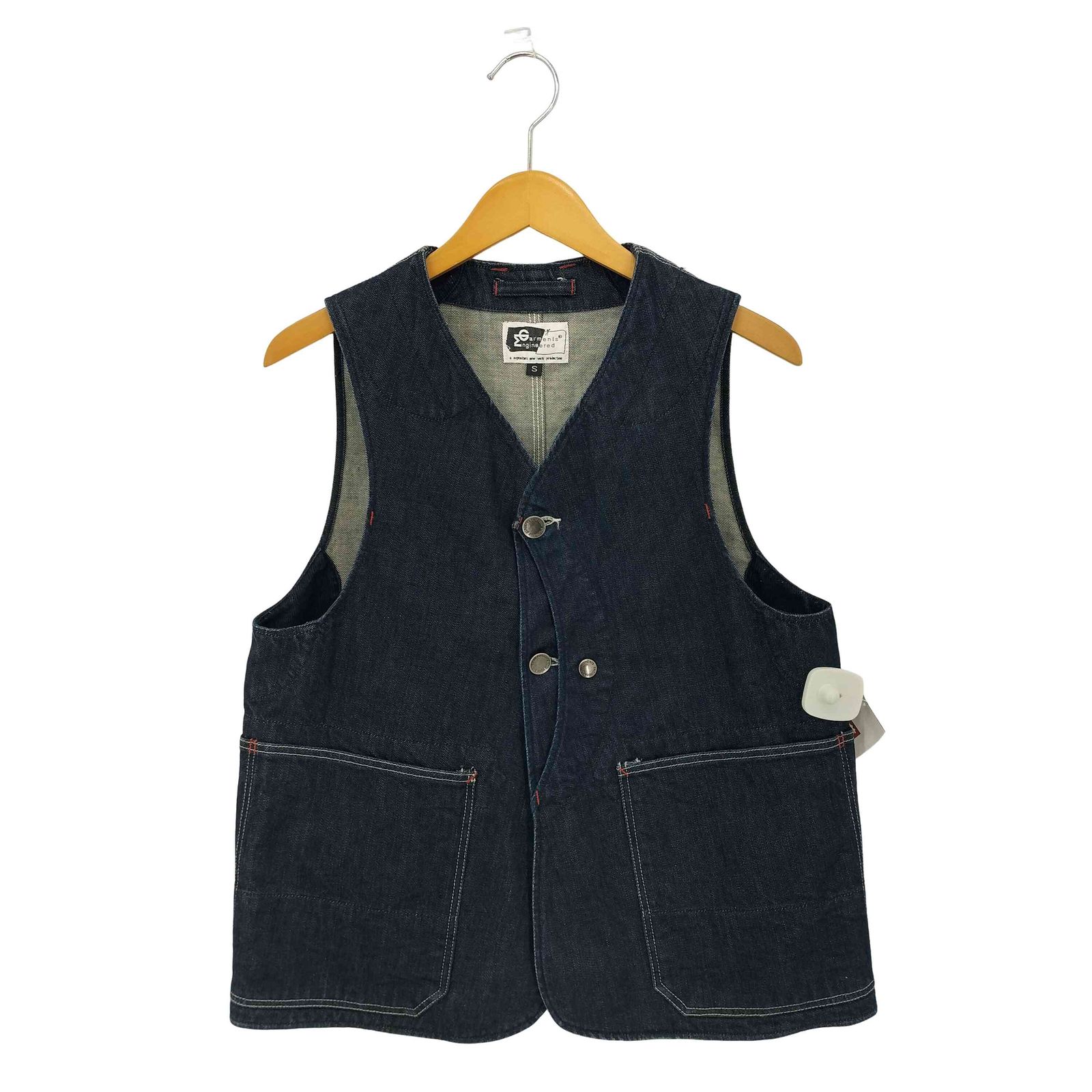 エンジニアードガーメンツ Engineered Garments USA製 フロントボタン 