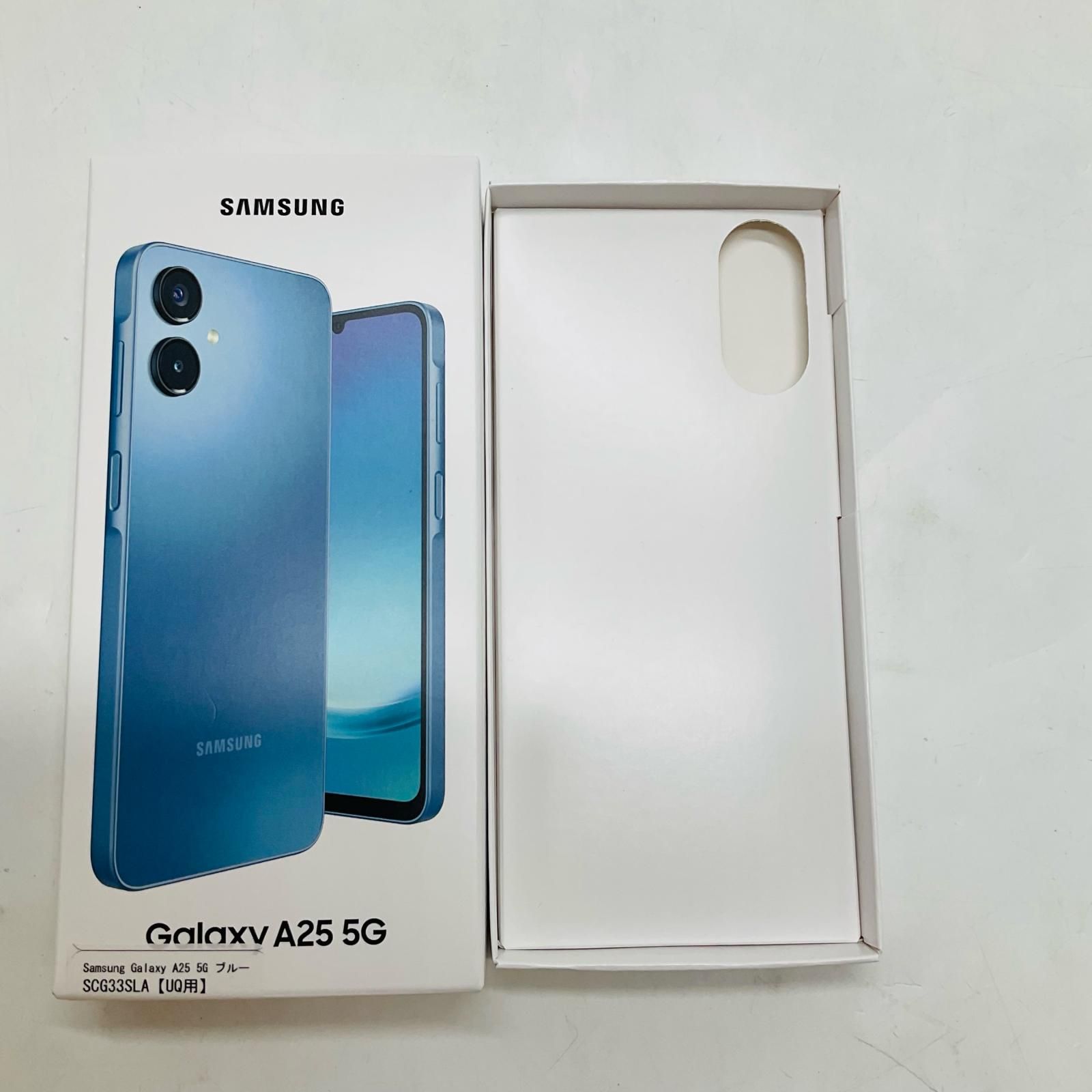 Galaxy A25 5G 64GB ブルー UQmobile 白ロム 超美品 - メルカリ